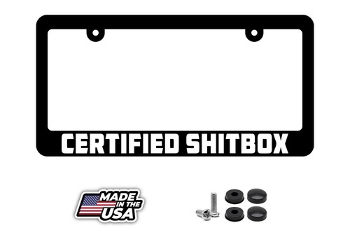 Certified shitbox license - shitbox,